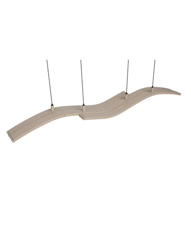 Lámpara de techo LED SPIDER con motor de elevación automática 46W 4650lm 2700-6500K Beige 