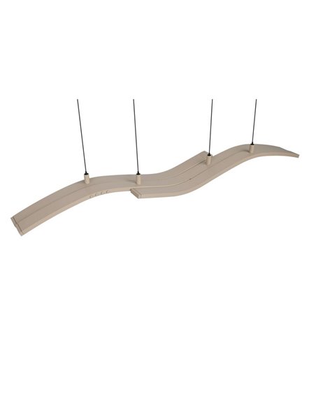 Lámpara de techo LED SPIDER con motor de elevación automática 46W 4650lm 2700-6500K Beige 