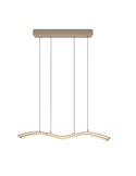 Lámpara de techo LED SPIDER con motor de elevación automática 46W 4650lm 2700-6500K Beige 