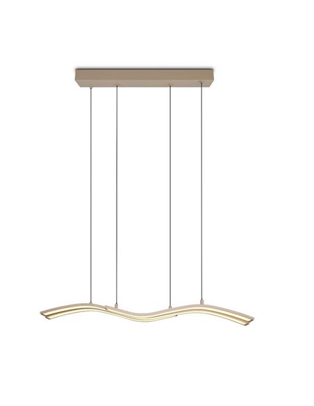 Lámpara de techo LED SPIDER con motor de elevación automática 46W 4650lm 2700-6500K Beige 