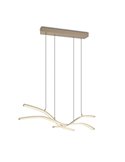 Lámpara de techo LED SPIDER con motor de elevación automática 46W 4650lm 2700-6500K Beige 