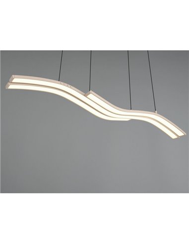 Lámpara de techo LED SPIDER con motor de elevación automática 46W 4650lm 2700-6500K Beige 