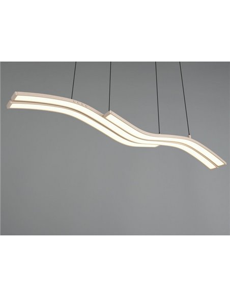 Lámpara de techo LED SPIDER con motor de elevación automática 46W 4650lm 2700-6500K Beige 