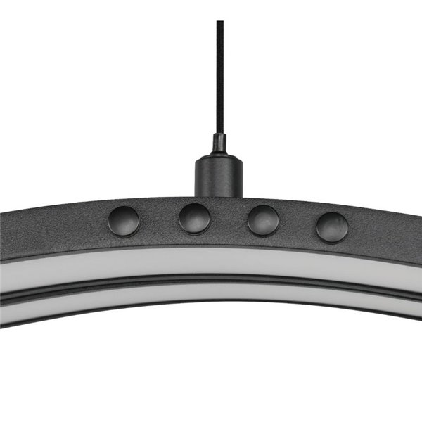 Luminária de teto LED Spider com memória e luz noturna 46W 4650lm 2700-6500K preta