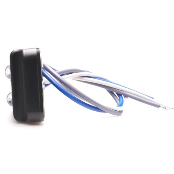 Piloto LED trasero doble linea Niebla y Marcha Atrás W296 serie 2449 12/24V universal R10 AR F1 | cable 24 cm