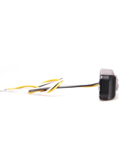Kit 3 luces de advertencia LED W285 Black Mini ámbar 12/24V | 5 programas | IP68 | EMC R10 | Sincronización Master/Slave