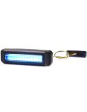 Barra de LED mini estroboscópica azul W283 serie 2464 KR 12/24V | 4 programas | 12 LED | IP68 IP6K9K | Aprovada XB1 EMC R10