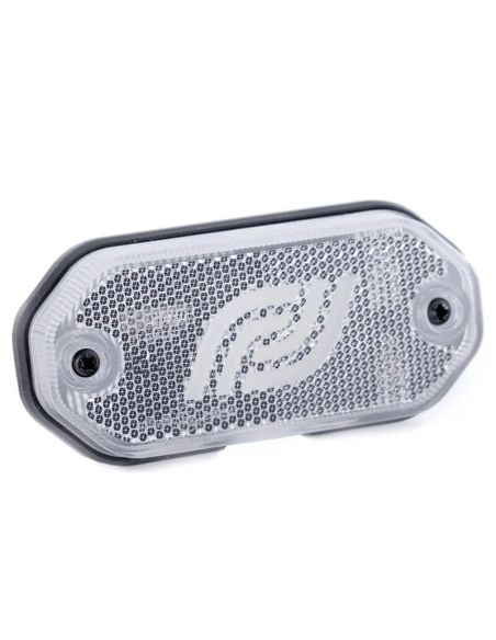 Piloto lateral de gálibo LED FT-078 B Blanco 12–36V reflectante