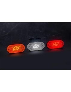 Feu témoin latéral galvanisé à LED FT-078 Z 12–36 V réfléchissant 2