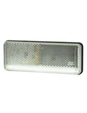 Piloto de gálibo LED ultrafino 12/24V IP68 homologado IA R1 A SM1, blanco, ámbar y rojo