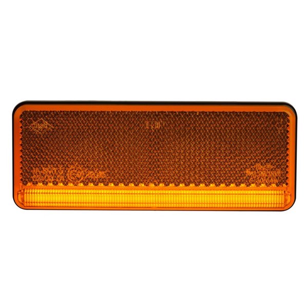 Luz de LED ultrafina 12/24 V com aprovação IP68 IA R1 A SM1, branca, âmbar e vermelha