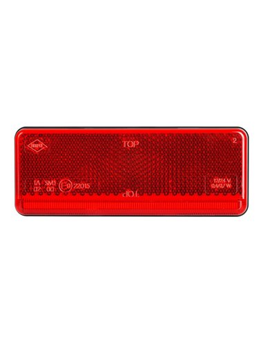 Piloto de gálibo LED ultrafino 12/24V IP68 homologado IA R1 A SM1, blanco, ámbar y rojo