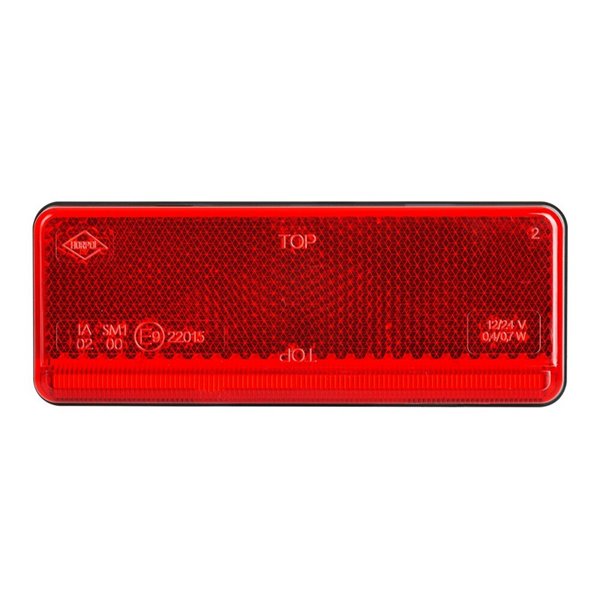 Piloto de gálibo LED ultrafino 12/24V IP68 homologado IA R1 A SM1, blanco, ámbar y rojo
