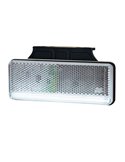 Gálibo LED con soporte ultrafino, blanco, ámbar y rojo, 12/24V IP68 homologado IA R1 A SM1