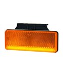 Gálibo LED con soporte ultrafino, blanco, ámbar y rojo, 12/24V IP68 homologado IA R1 A SM1