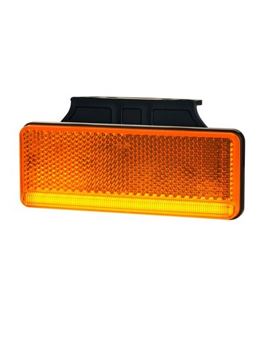 Gálibo LED con soporte ultrafino, blanco, ámbar y rojo, 12/24V IP68 homologado IA R1 A SM1