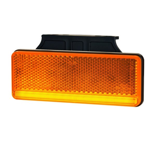 Gálibo LED con soporte ultrafino, blanco, ámbar y rojo, 12/24V IP68 homologado IA R1 A SM1