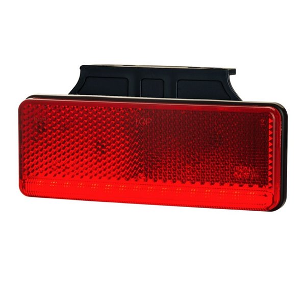 Gálibo LED con soporte ultrafino, blanco, ámbar y rojo, 12/24V IP68 homologado IA R1 A SM1
