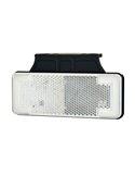 Piloto LED de gálibo reflector con soporte 12/24V IP68 homologado IA R1 A SM1 blanco, ámbar y rojo
