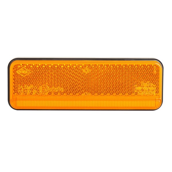 Luz de gálibo LED con reflector 12/24V IP68 ultrafino, homologado IA R1 A SM1 blanco, ámbar y rojo