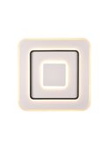 Plafón de techo LED cuadrado 60x60cm JORA 55W 6400lm, regulable 2700-6000K luz nocturna y memoria IP20