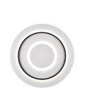 Plafón de techo LED redondo Ø60cm 55W 6400lm, regulable 2700-6000K luz nocturna y memoria IP20