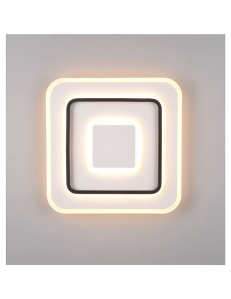 Plafonnier carré JORA 46W 5400lm, dimmable 2700-6000K IP20