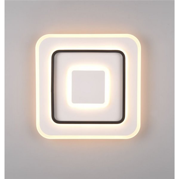 Plafonnier carré JORA 46W 5400lm, dimmable 2700-6000K IP20