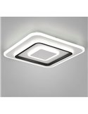 Plafón cuadrado de techo JORA 46W 5400lm, regulable 2700-6000K IP20