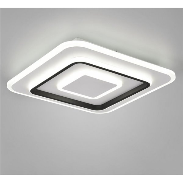 Plafón cuadrado de techo JORA 46W 5400lm, regulable 2700-6000K IP20