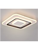 Luminária de teto quadrada JORA 46W 5400lm, regulável 2700-6000K IP20