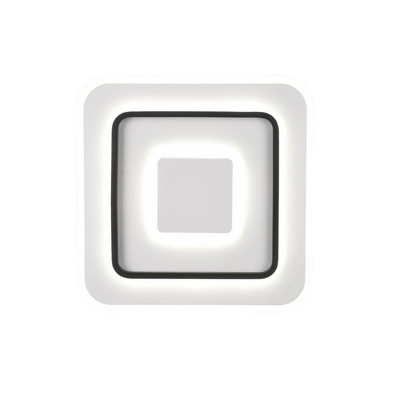 Plafón cuadrado de techo JORA 46W 5400lm, regulable 2700-6000K IP20