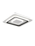 Plafón cuadrado de techo JORA 46W 5400lm, regulable 2700-6000K IP20