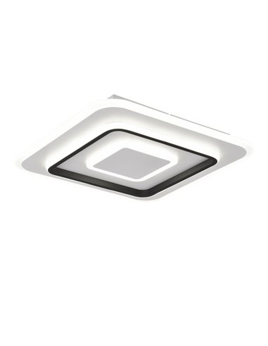 Plafón cuadrado de techo JORA 46W 5400lm, regulable 2700-6000K IP20