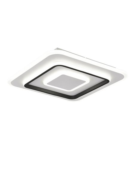Plafón cuadrado de techo JORA 46W 5400lm, regulable 2700-6000K IP20