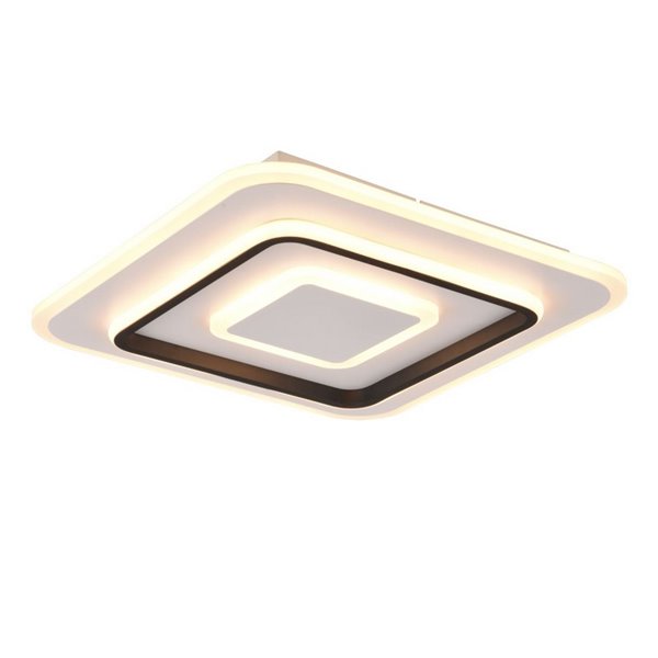 Plafón cuadrado de techo JORA 46W 5400lm, regulable 2700-6000K IP20