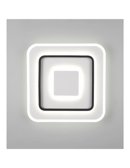 Luminária de teto quadrada JORA 46W 5400lm, regulável 2700-6000K IP20