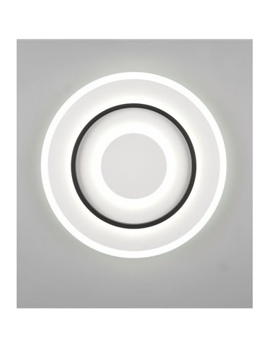 Plafón redondo de techo Ø41cm JORA 46W 5400lm, regulable 2700-6000K IP20