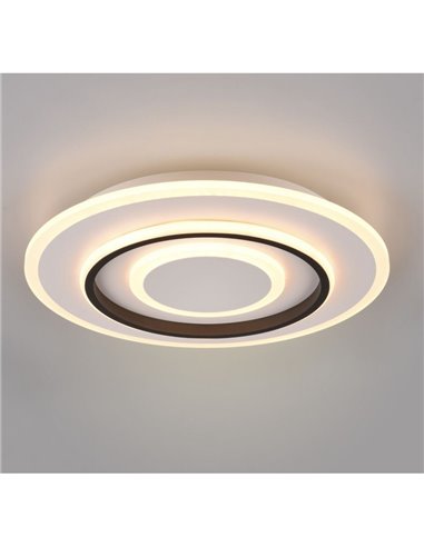 Plafón redondo de techo Ø41cm JORA 46W 5400lm, regulable 2700-6000K IP20