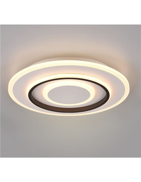 Plafón redondo de techo Ø41cm JORA 46W 5400lm, regulable 2700-6000K IP20