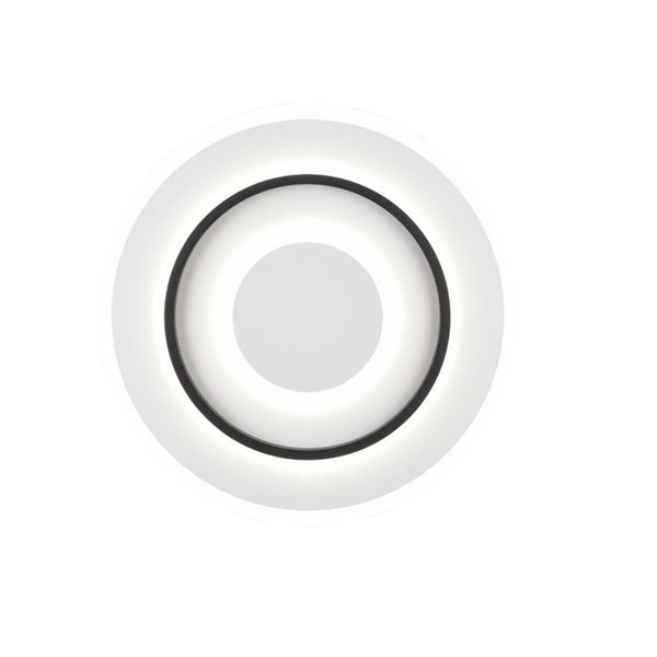 Plafón redondo de techo Ø41cm JORA 46W 5400lm, regulable 2700-6000K IP20