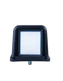 Luz de LED especial para tetos de cabine, branca, âmbar, vermelha, aprovada R1 A SM1 12/24 V IP68
