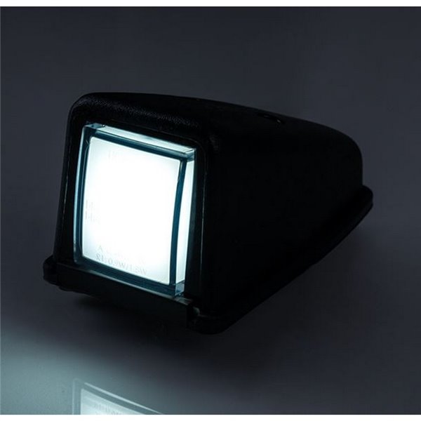 Luz de LED especial para tetos de cabine, branca, âmbar, vermelha, aprovada R1 A SM1 12/24 V IP68