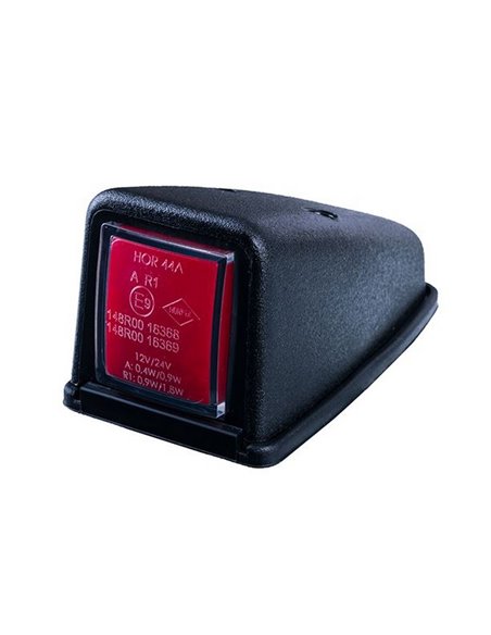 Luz de gálibo LED especial techo de cabinas, blanco, ámbar, rojo, homologado R1 A SM1 12/24V IP68