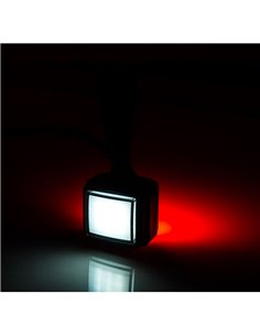 Luz de gálibo LED con soporte flexible, 12/24V IP68 homologado A R1 2