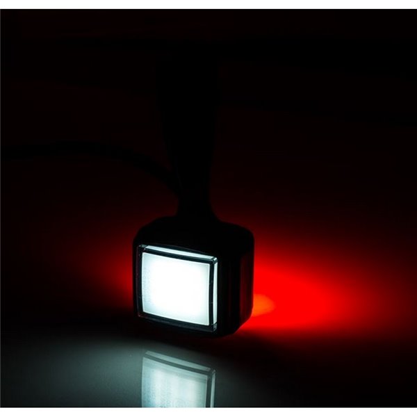 Luz de gálibo LED con soporte flexible, 12/24V IP68 homologado A R1