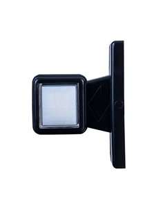 Piloto de gálibo LED, brazo recto 12/24V IP68 sin mano homologado A R1