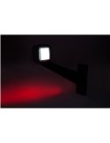 Cuerno LED brazo largo 12/24V IP68, derecha e izquierda, homologado A R1