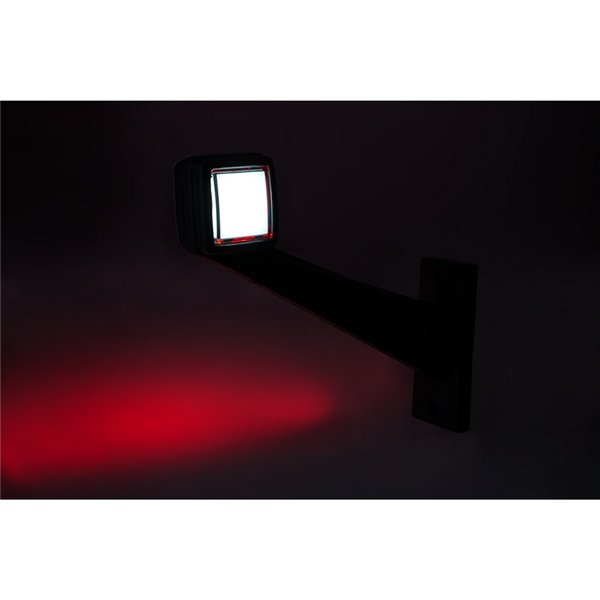 Cuerno LED brazo largo 12/24V IP68, derecha e izquierda, homologado A R1