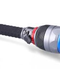 Linterna LED recargable 23000 lm con zoom e indicador de carga USB-C | Power Bank | 5 modos de luz | Largo alcance IP67